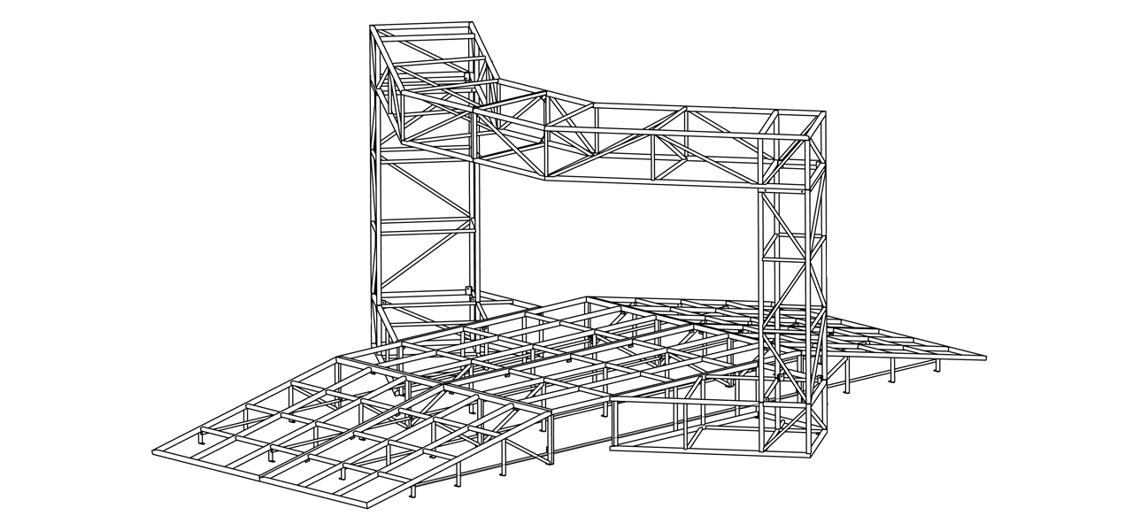 PÓRTICO 9,2 x 4MTS - plano frente