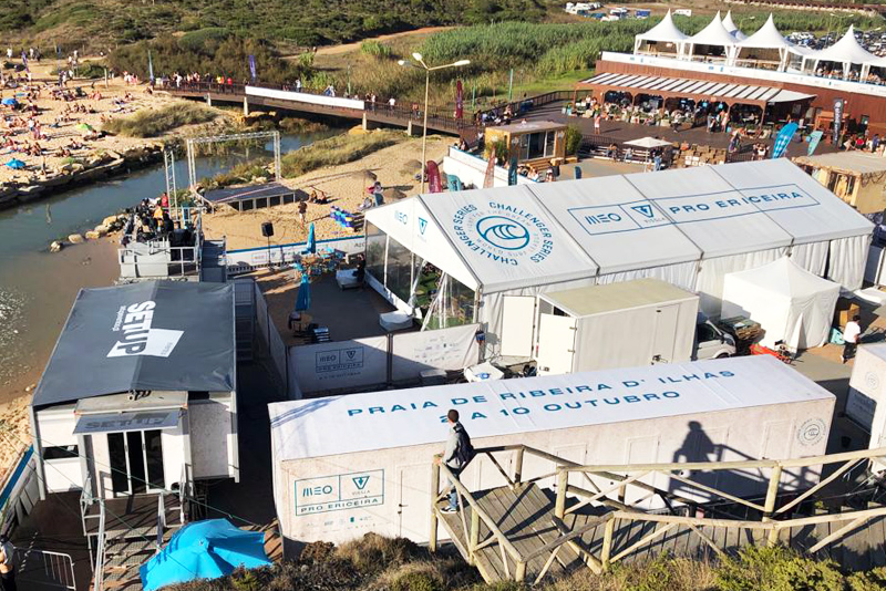 Ericeira Pro - ESTRUTURA
