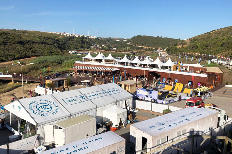 Ericeira Pro - ESTRUTURA
