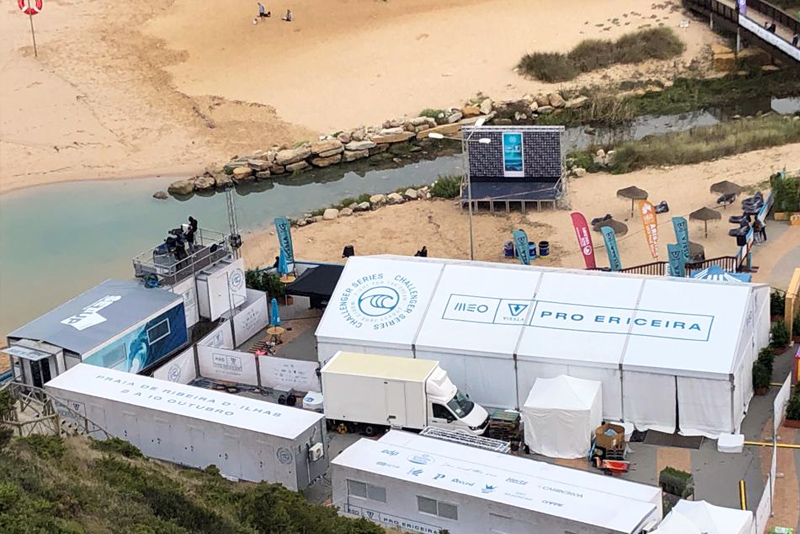 Ericeira Pro - ESTRUTURA