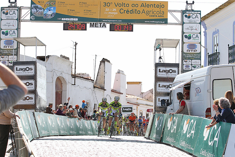 Volta ao Alentejo em Bicicleta - PÓRTICO META